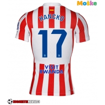 Moške Nogometnih dresov Atletico Madrid David Hancko #17 Domači 2025-26 Kratki rokavi
